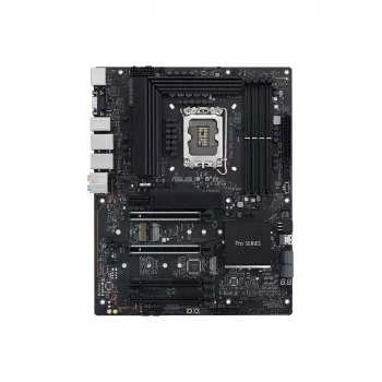 Emaplaat ASUS PRO WS W680-ACE — Intel W680 ATX, LGA 1700, DDR5, 4 DIMM (128 GB), 3x M.2, 2x 2,5Gb LAN, 7.1 heli