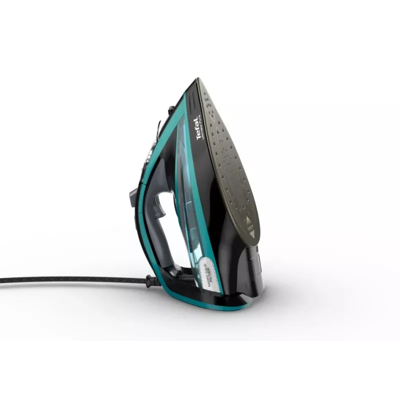Tefal Ultimate Pure FV9844 Kuiv- ja aurutriikraud Durilium Autoclean tallaga 3200 W Must, Sinine