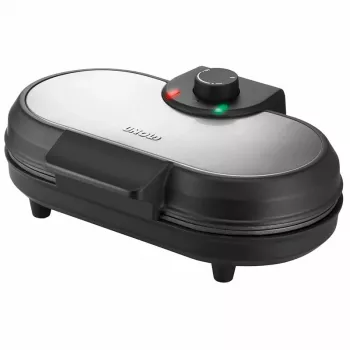 Unold Pancake-Maker American, 2 kreppi, Must, Roostevaba teras, 13,5 cm, Alumiinium, Pöördnupp, 0,75 m