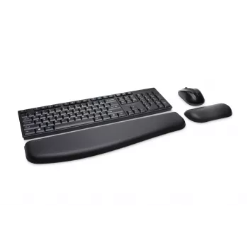Kensington Pro Fit juhtmevaba lauakomplekt - Saksamaa, täissuuruses (100%), juhtmevaba, RF-juhtmevaba, QWERTZ, must, hiir kaasas
