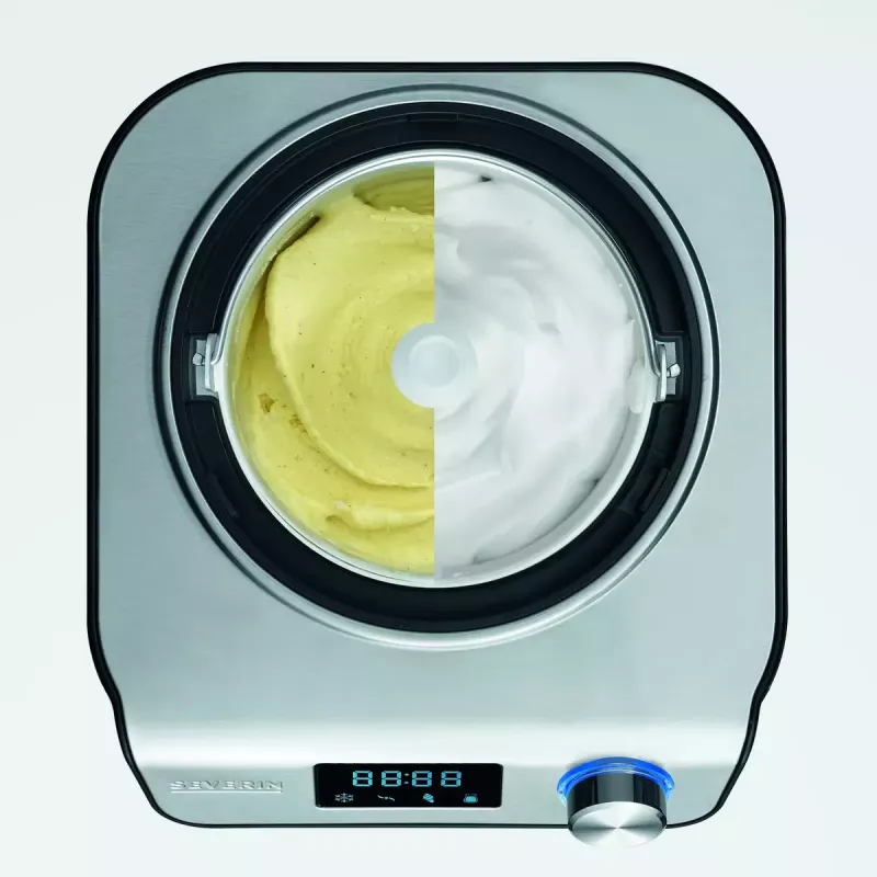 Jäätisemasin Severin EZ 7407 1.2 L 135 W Must Roostevaba teras