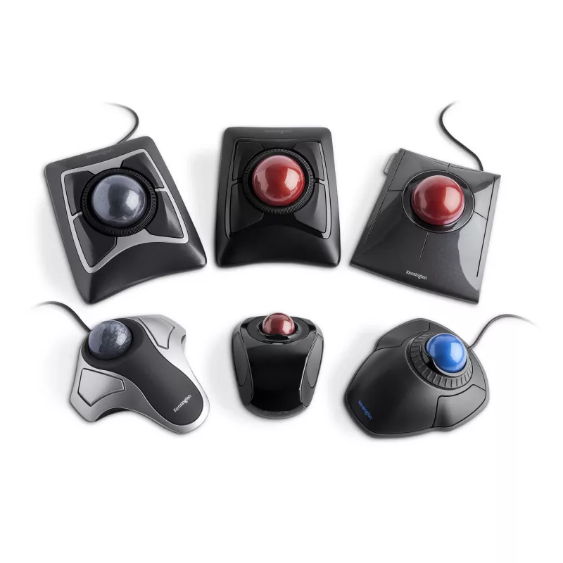 Kensington Expert hiir Wireless Trackball, mõlemakäeline, optiline, RF-juhtmevaba + Bluetooth, 400 DPI, must