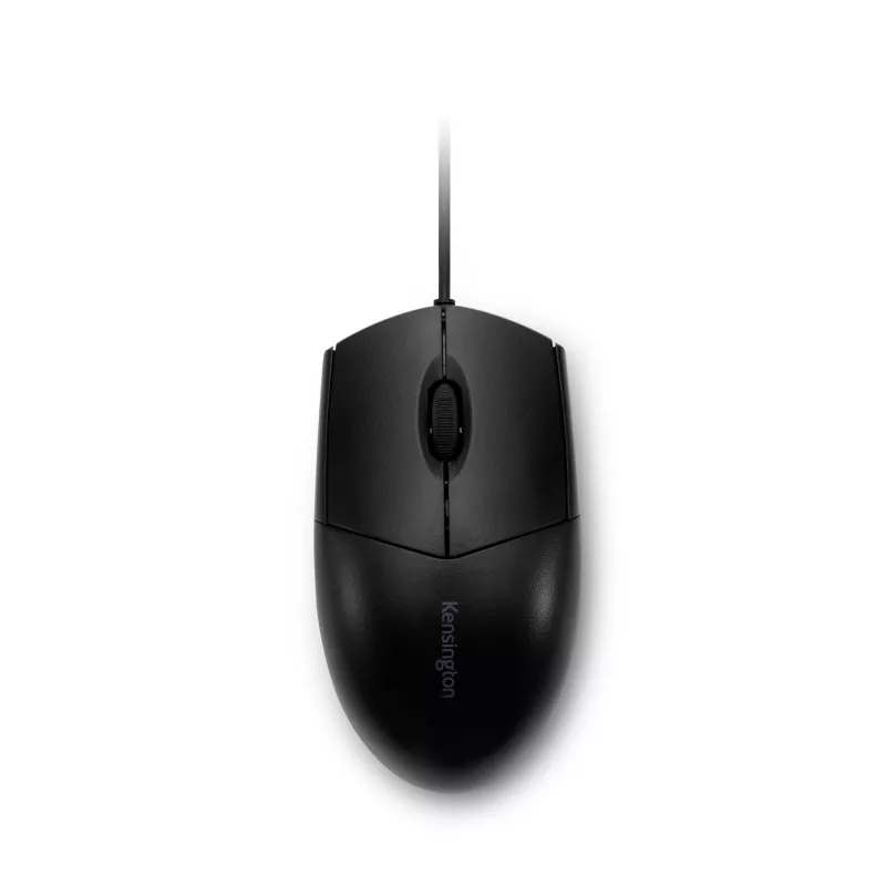 Kensington Pro Fit juhtmega pestav hiir, mõlemakäeline, optiline, USB, 1600 DPI, must