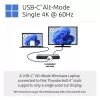 Kensington SD5760T Thunderbolt 4 kahe 4K ekraaniga dokkimisjaam, 96W toiteedastusega
