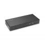 Kensington SD4781P EQ USB-C & USB-A Dual 4K dokkimisjaam, juhtmega, USB 3.2 Gen 2 (3.1 Gen 2) Type-C, 100 W, 3.5 mm, 10,100,1000 Mbit/s, must