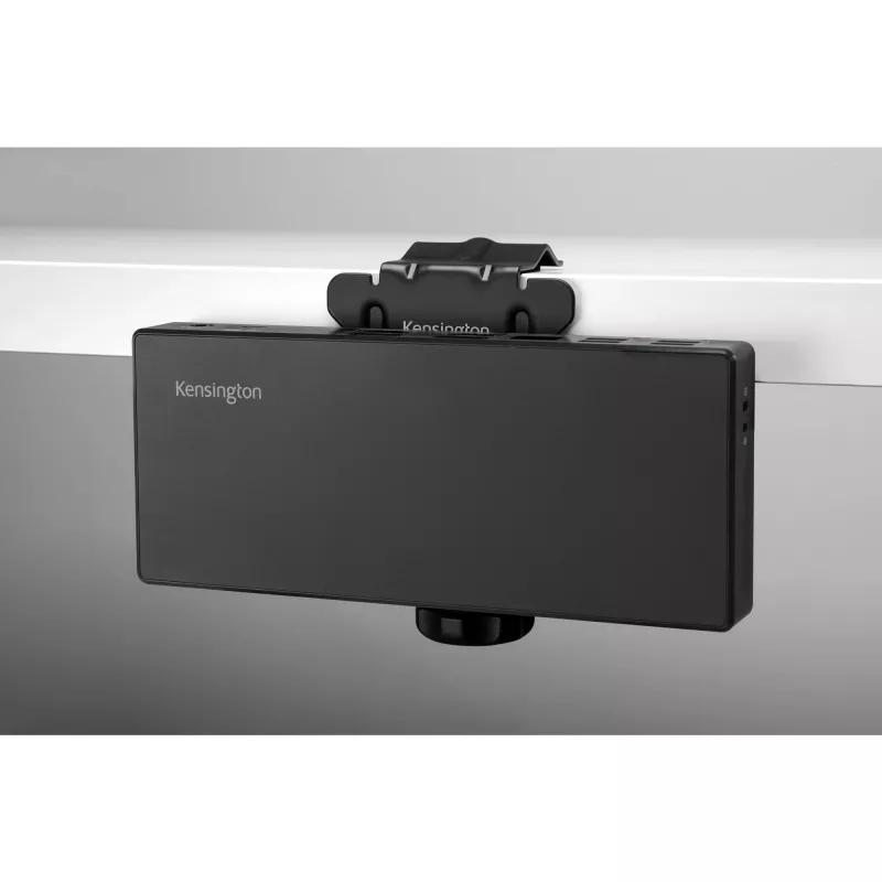 Kensington SD4781P EQ USB-C & USB-A Dual 4K dokkimisjaam, juhtmega, USB 3.2 Gen 2 (3.1 Gen 2) Type-C, 100 W, 3.5 mm, 10,100,1000 Mbit/s, must