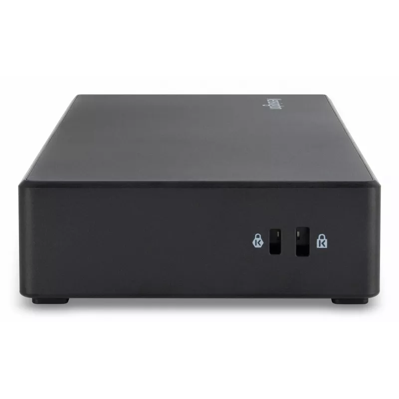 Kensington SD4781P EQ USB-C & USB-A Dual 4K dokkimisjaam, juhtmega, USB 3.2 Gen 2 (3.1 Gen 2) Type-C, 100 W, 3.5 mm, 10,100,1000 Mbit/s, must