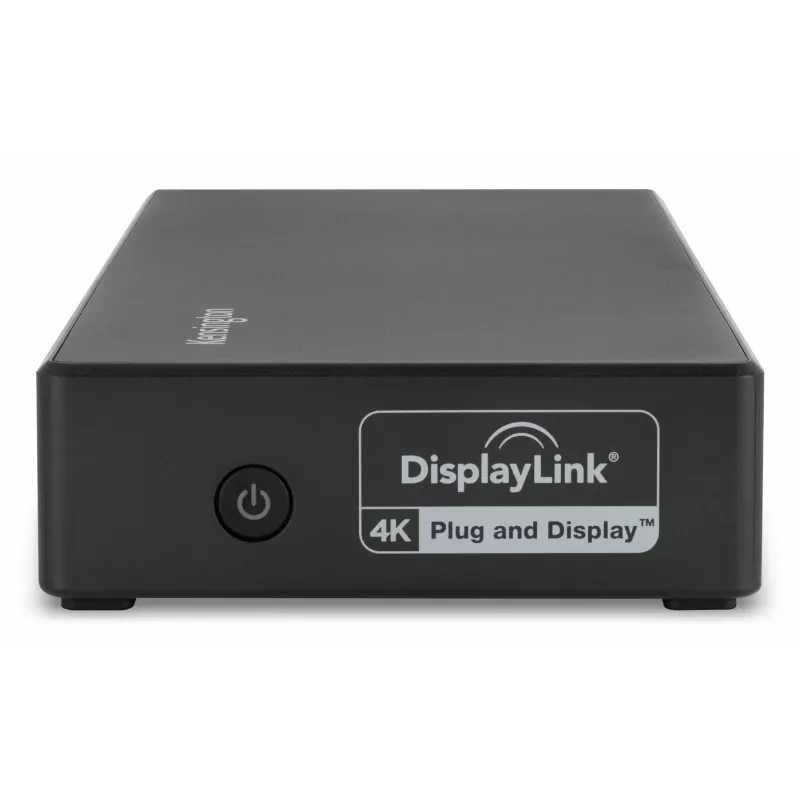 Kensington SD4781P EQ USB-C & USB-A Dual 4K dokkimisjaam, juhtmega, USB 3.2 Gen 2 (3.1 Gen 2) Type-C, 100 W, 3.5 mm, 10,100,1000 Mbit/s, must