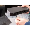 Kensington SD4781P EQ USB-C & USB-A Dual 4K dokkimisjaam, juhtmega, USB 3.2 Gen 2 (3.1 Gen 2) Type-C, 100 W, 3.5 mm, 10,100,1000 Mbit/s, must