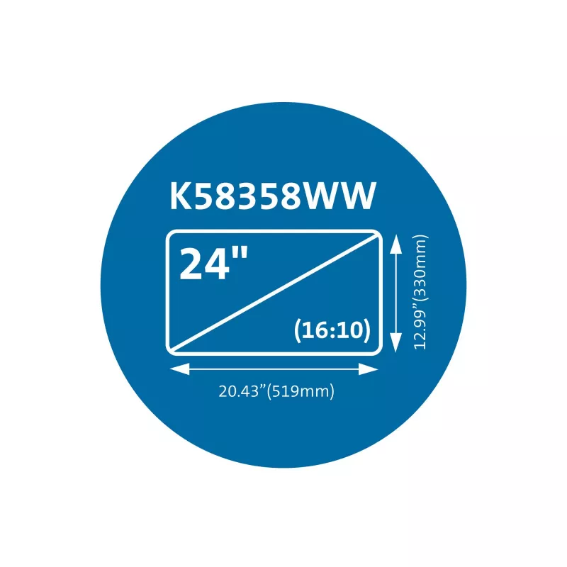 Kensington MagPro Magnetiline privaatsusekraani filter monitoridele 24” (16:10)