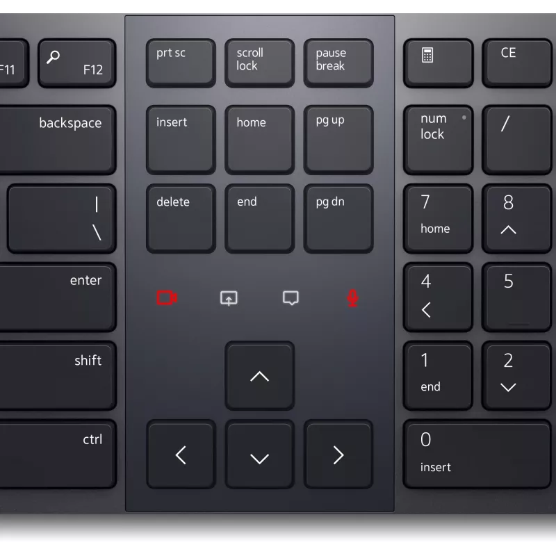 DELL Pro Premium Collaboration klaviatuur - KB900 - German (QWERTZ)