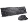 DELL KM900 klaviatuur koos hiirega kontor RF-juhtmevaba + Bluetooth QWERTZ saksa grafiit
