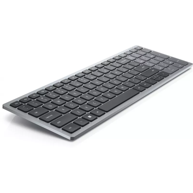 DELL KB740 klaviatuur kontorisse RF-juhtmevaba Bluetooth QWERTZ saksa hall must