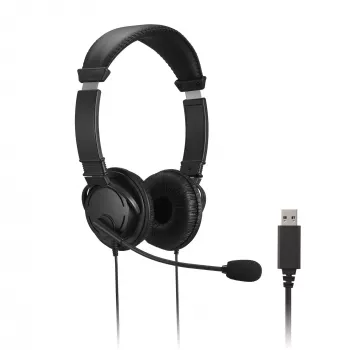 Kensington Classic USB-A peakomplekt mikrofoni ja helitugevuse reguleerimisega