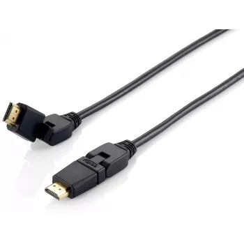 Equip Swivel HDMI 2.0 kaabel, 1 m, pöörlev pistik