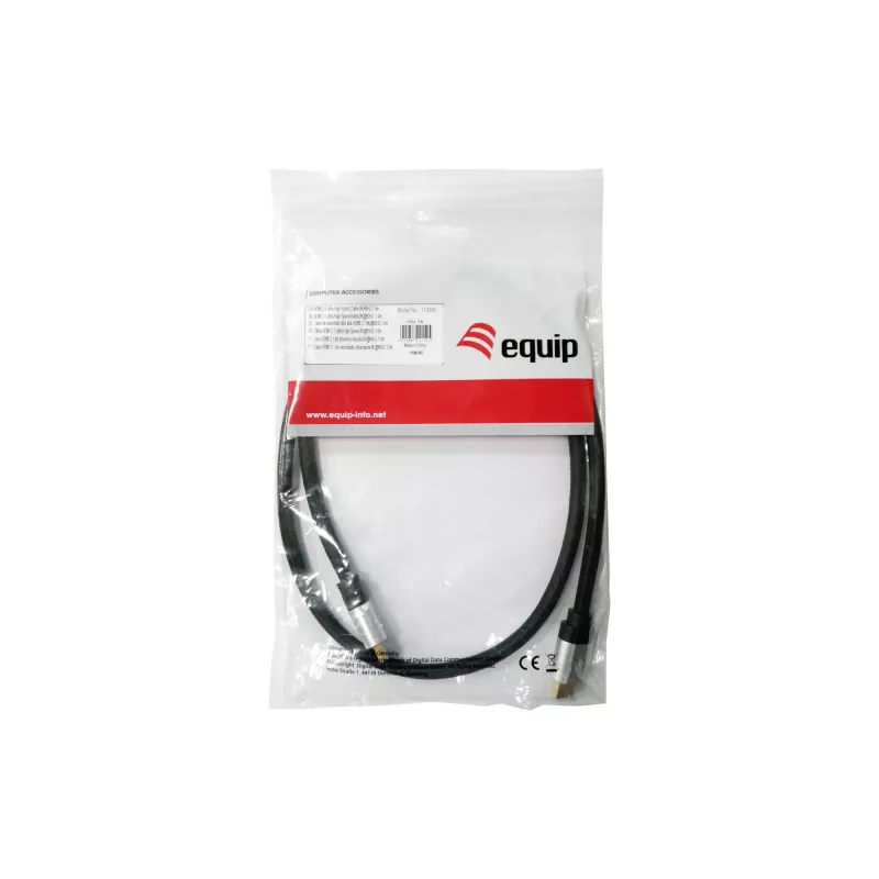 Equip 119383 HDMI 2.1 ülikiire kaabel, 5,0 m, 8K/60 Hz, 4K/120 Hz