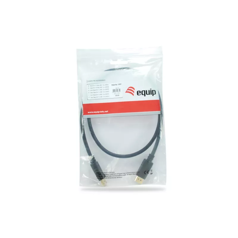 Equip DisplayPort 1.4 kaabel, 1 m
