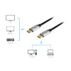 Equip DisplayPort 1.4 Premium-kaabel, 2m, 2 m, DisplayPort, DisplayPort, isane, isane, 7680 x 4320 pikslit