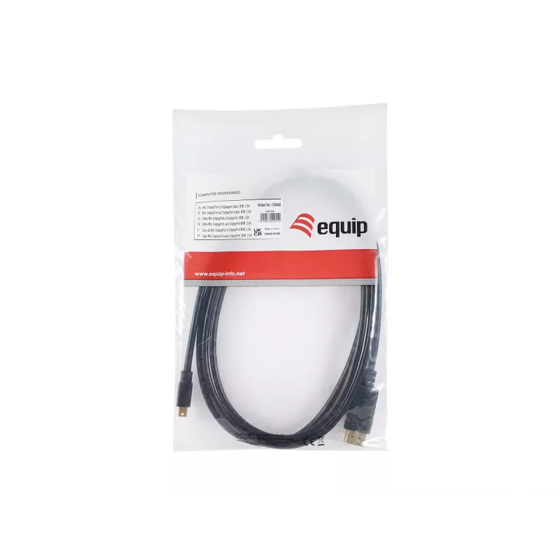 Equip Mini DisplayPort to DisplayPort kaabel, M/M, 2,0 m
