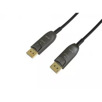 Equip DisplayPort 1.4 aktiivne optiline kaabel, 50 m, 8K/60 Hz, 50 m, DisplayPort, DisplayPort, isane, isane, 7680x4320 pikslit
