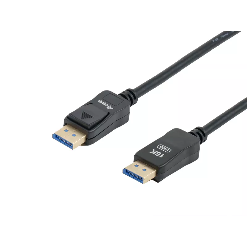 Equip DisplayPort 2.1 kaabel, 3,0 m, 16K/60 Hz, 40 Gbit/s