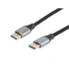 Equip DisplayPort 2.1 lisatasemel kaabel, 3,0 m, 16K/60 Hz, 54 Gbps