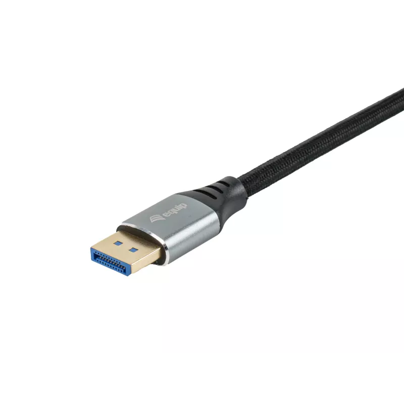 Equip DisplayPort 2.1 lisatasemel kaabel, 3,0 m, 16K/60 Hz, 54 Gbps