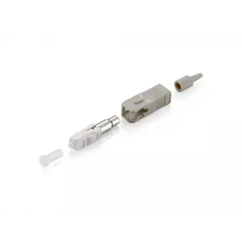 Equip SC-pistik, multimood, beež, SC, hall, multimood, 8,95 mm, 7,3 mm, 38 mm