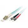 Equip LC/ST fiiberoptiline ühenduskaabel, OM3, 2m, 2 m, OM3, LC, ST