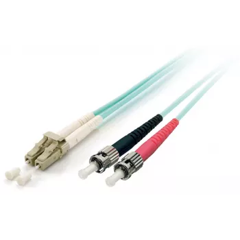 Equip LC/ST fiiberoptiline ühenduskaabel, OM3, 3m, 3 m, OM3, LC, ST