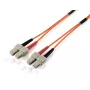 Equip SC/SC fiiberoptiline ühenduskaabel, OS2, 5m, 5 m, OS2, SC, SC