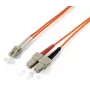 Equip LC/SC 62.5/125μm 1.0m InfiniBand/fiiberoptiline kaabel 1 m SC Oranž