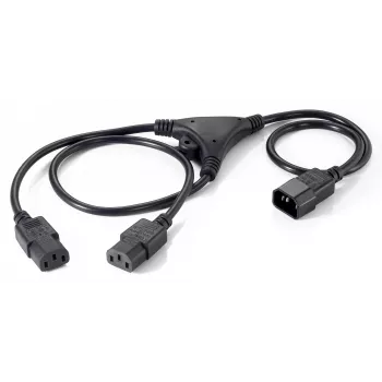 Toite Y-kaabel Equip 112210 1,6 m C14 kuni 2x C13