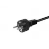 Equip 112110 toitekaabel must 1,8 m CEE7/7 IEC C13