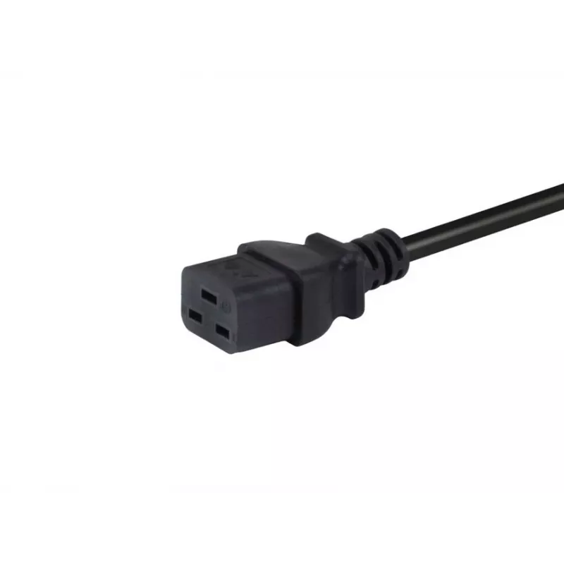 Equip 112131 toitekaabel must 3 m IEC C20 IEC C19