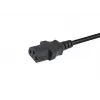 Equip 112140 toitekaabel must 1,8 m IEC C20 IEC C13