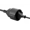 Equip 112181 toitekaabel Must 3 m CEE7/7 CEE7/3