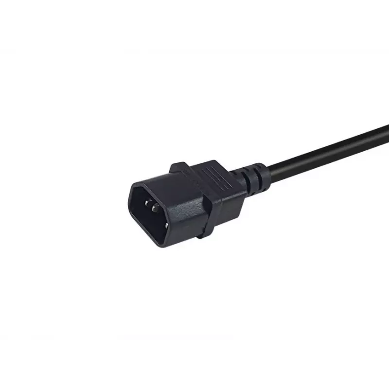 Equip 112106 toitekaabel Must 0.25 m IEC C14 CEE7/3