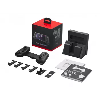 ASUS ROG Tessen Must, Hall USB 3.2 Gen 1 (3.1 Gen 1) Mängupult Analoog / Digitaalne Android