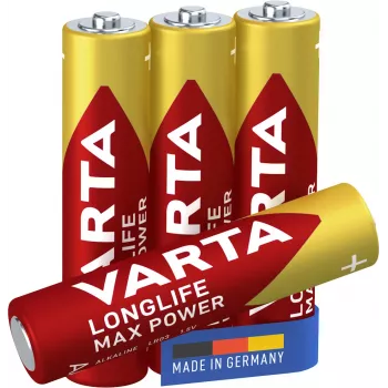 VARTA aku Longlife Max Power Micro AAA LR03 1x4