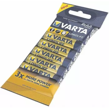 VARTA Aku Longlife AA LR6 hulgipakend 1x8