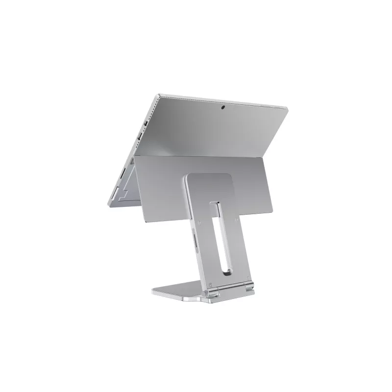 Kensington tõstetav alus Surface'ile, plaatina, alumiinium, kumm, termoplastne polüuretaan (TPU), tsink, 126,4 mm, 139,3 mm, 193 mm, 612 g
