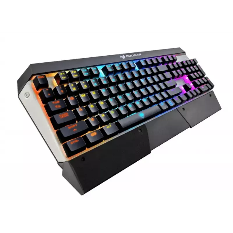 COUGAR CGR-WM1MB-ATR klaviatuur Mängimine USB QWERTY inglise Alumiinium, Must