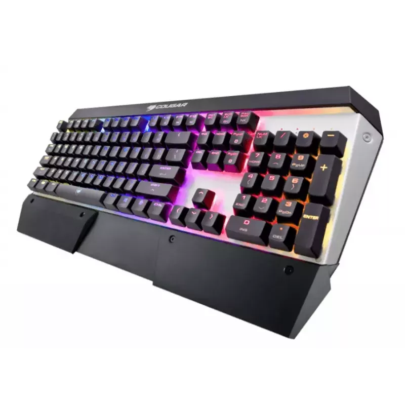 COUGAR CGR-WM1MB-ATR klaviatuur Mängimine USB QWERTY inglise Alumiinium, Must