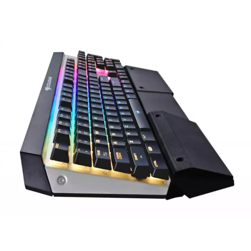 COUGAR CGR-WM1MB-ATR klaviatuur Mängimine USB QWERTY inglise Alumiinium, Must
