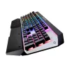 COUGAR CGR-WM1MB-ATR klaviatuur Mängimine USB QWERTY inglise Alumiinium, Must