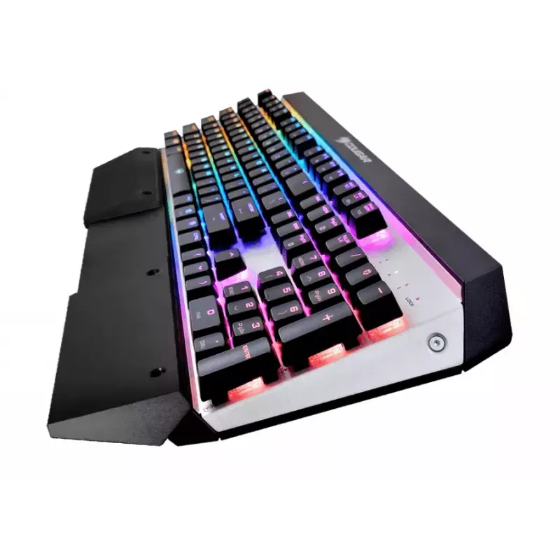 COUGAR CGR-WM1MB-ATR klaviatuur Mängimine USB QWERTY inglise Alumiinium, Must