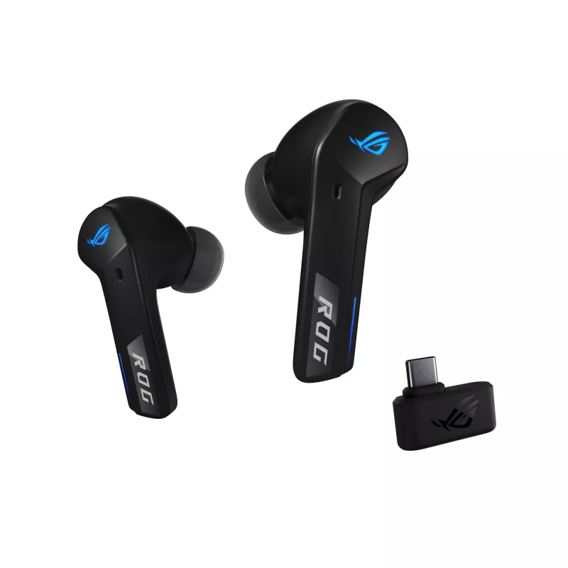 ASUS ROG Cetra True Wireless Speednova kõrvaklapid True Wireless Stereo (TWS) Kõrvasisesed Mängimiseks Bluetooth Must
