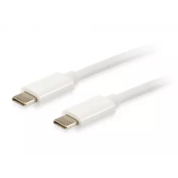 Equip Platinum USB Type C kaabel, 2 m, USB C, USB C, USB 3.2 Gen 2 (3.1 Gen 2), 10 Gbit/s, Valge