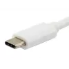 Equip Platinum USB Type C kaabel, 2 m, USB C, USB C, USB 3.2 Gen 2 (3.1 Gen 2), 10 Gbit/s, Valge